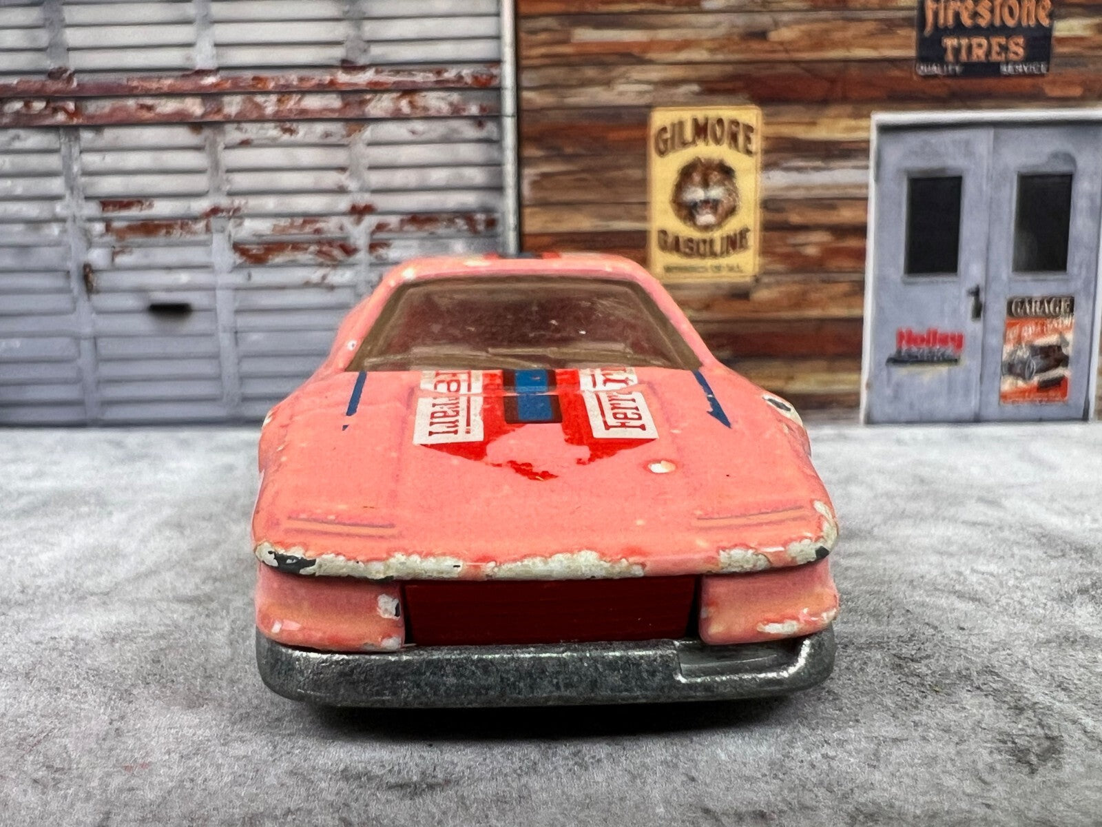 🇮🇹🇮🇹Hot Wheels Ferrari Testarossa Pink Color Racer Changers C9🇮🇹🇮🇹
