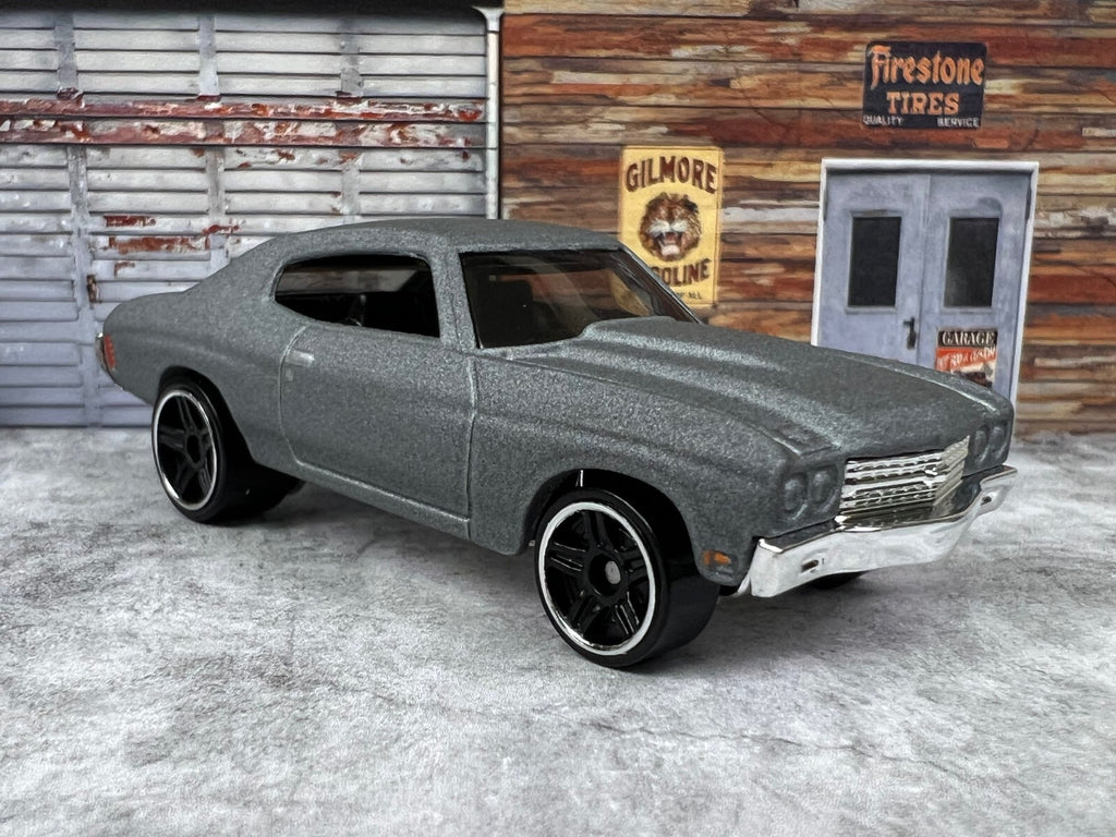 🔥🔥🔥🔥Hot Wheels FAST & FURIOUS 1970 Chevelle SS Grey🔥🔥🔥🔥