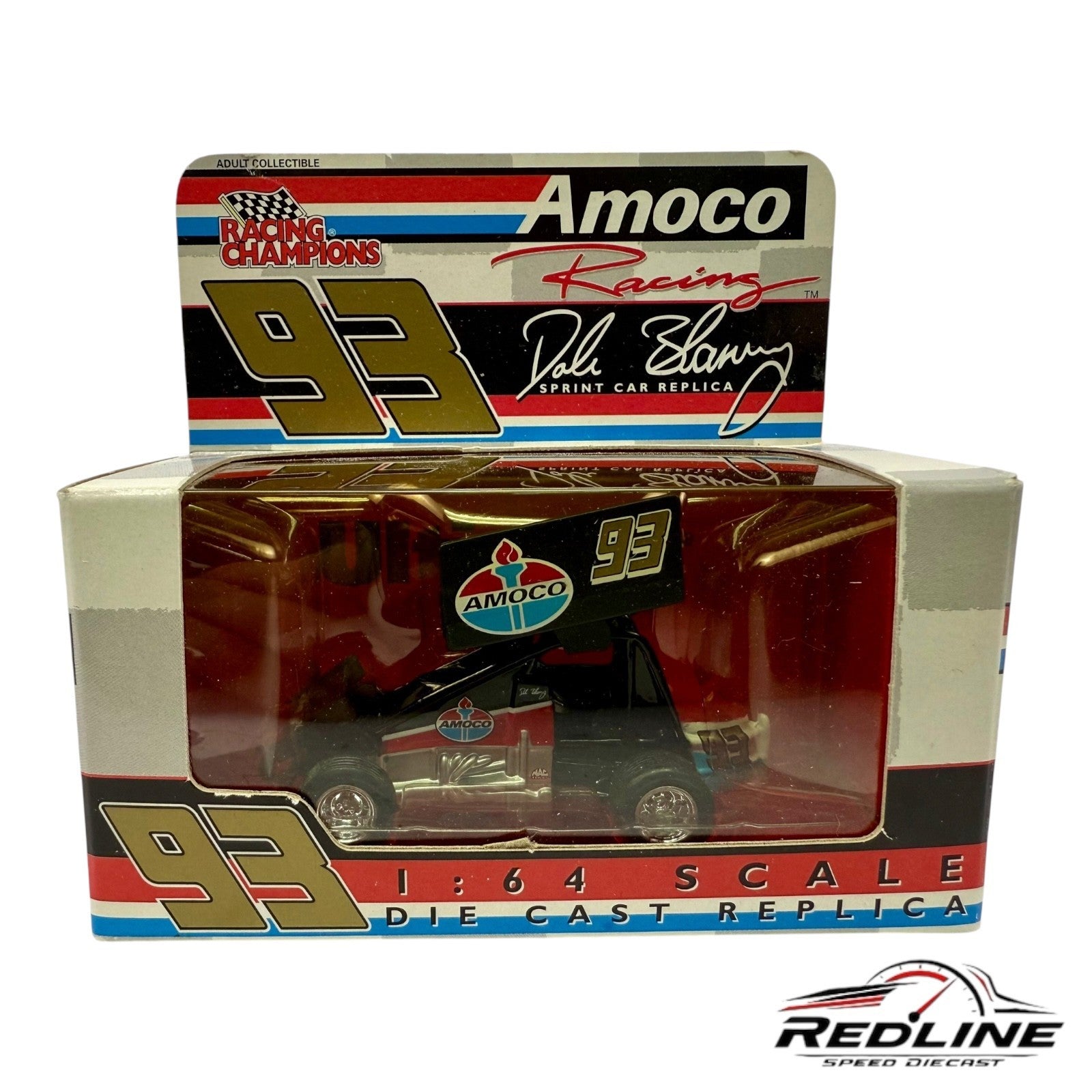 🏁Racing Champions Sprint Car World of Outlaws Dale Blaney #93 2000 Amoco H3🏁