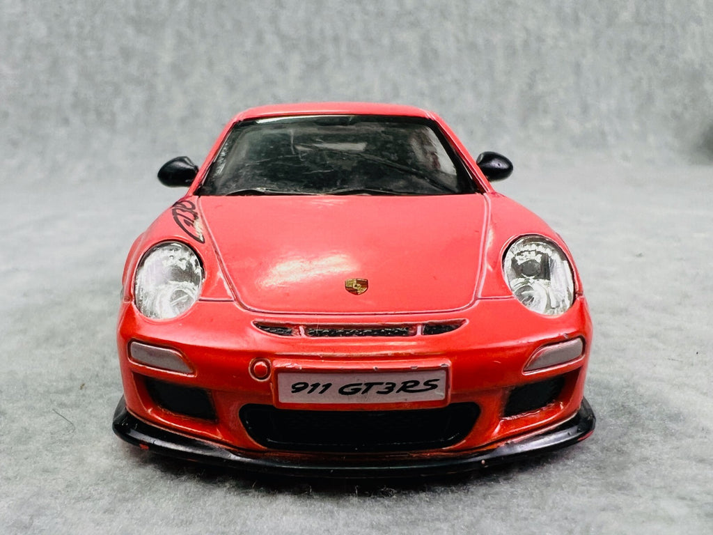 Kinsmart 2010 Porsche 911 GT3 RS, Pull Back Tested Working, COMB SHIP $1