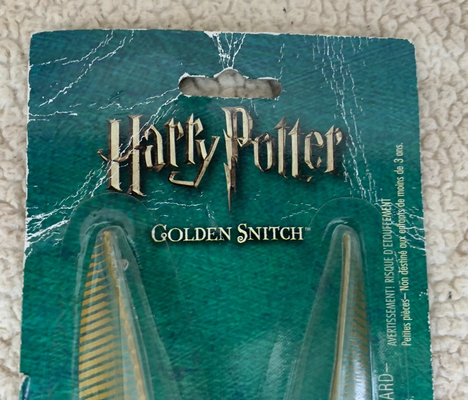 Harry Potter Quidditch Golden Snitch Toy Accessory Rubies