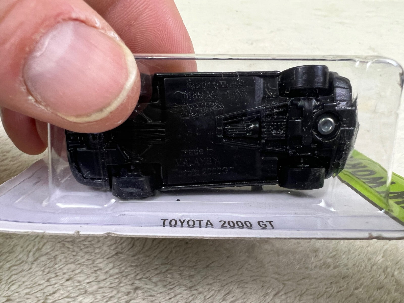 🔥🔥🔥Hot Wheels #192 HW Workshop-HW All Stars TOYOTA 2000 GT Black HW12🔥🔥🔥