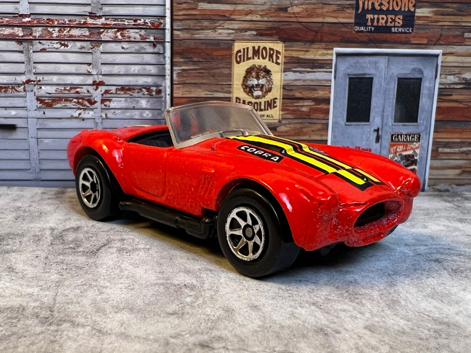 🐍🐍🐍1982 HOT WHEELS Cobra Shelby Red Classic C6🐍🐍🐍