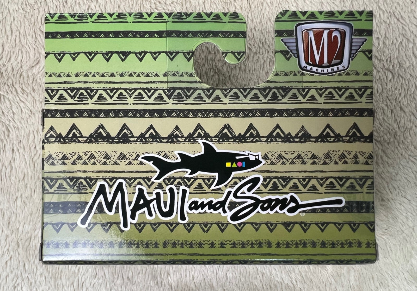 🔥MAUI & SONS-1965 Ford Econoline Camper Van-M2 Machines-1:64 Scale-R67 HW15🔥