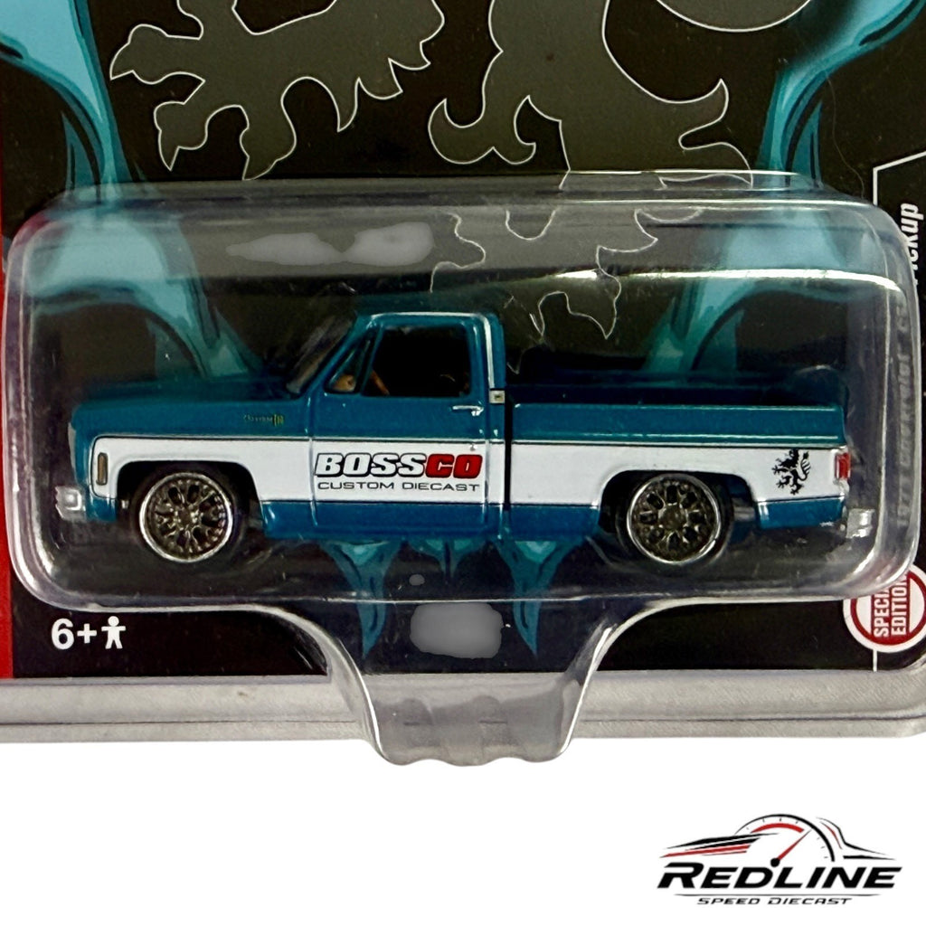 🇺🇸Auto World BossCo Premium Diecast 1973 Chevy Squarebody C10 H33🇺🇸
