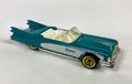 🔥🔥🔥🔥Hot Wheels '59 Cadillac Eldorado Convertible Turquoise and White🔥🔥🔥🔥