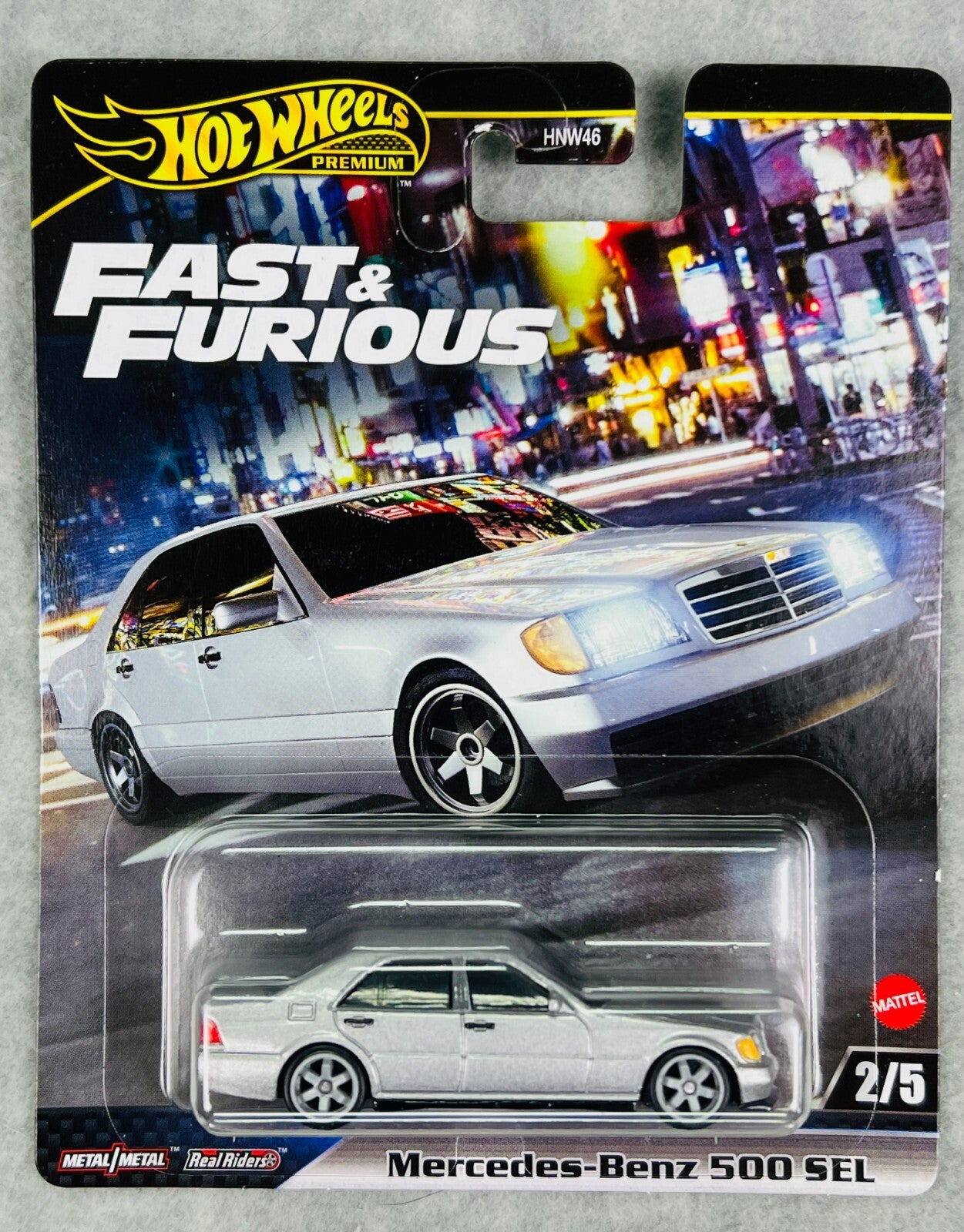 🇩🇪🇩🇪Hot Wheels Premium Fast and Furious Mercedes-Benz 500 SEL H32🇩🇪🇩🇪