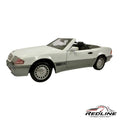 🇩🇪Road Tough Collection Die Cast Mercedes-Benz 500SL 1989 WHITE 1:18🇩🇪