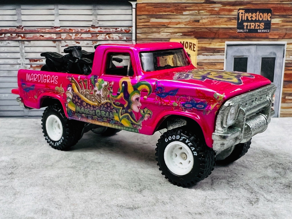 🇺🇸🇺🇸Hot Wheels Texas Drive 'em Mardi Gras LOOSE 🇺🇸🇺🇸