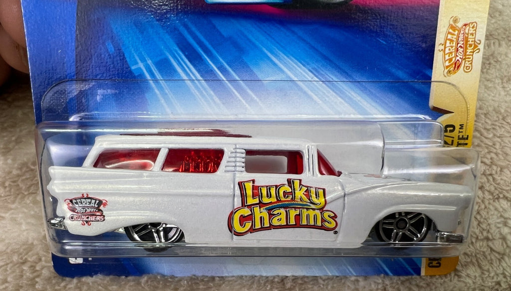 ☘️☘️Hot Wheels 2004 Cereal Crunchers Series #114 8 Crate Lucky Charms HW18☘️☘️
