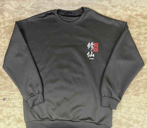 Zaful Large Soft Graphic Sweatshirt Creshock Chinese Pug Koi Bream Thlio Life
