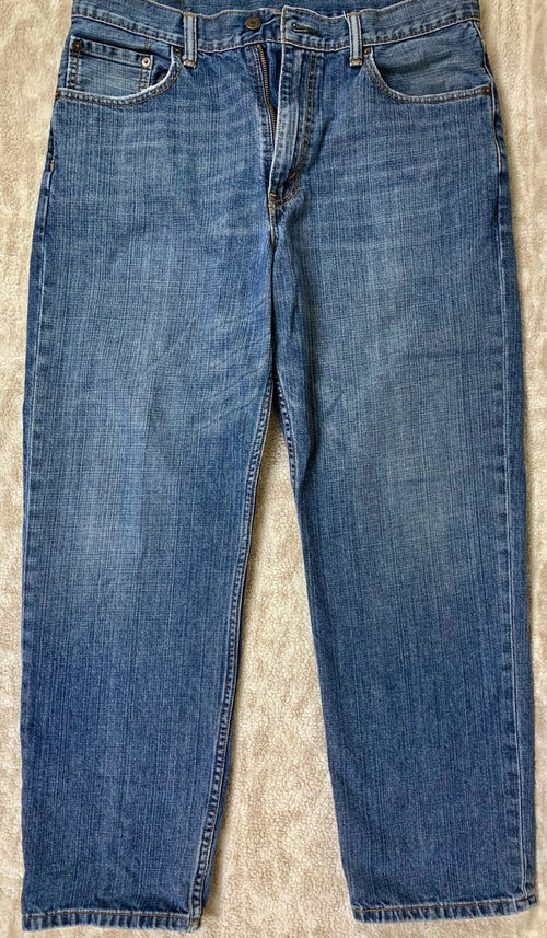 *****Levi's Strauss Co 550 Mens Jeans Blue Size 34x30 Relaxed Fit NICE******
