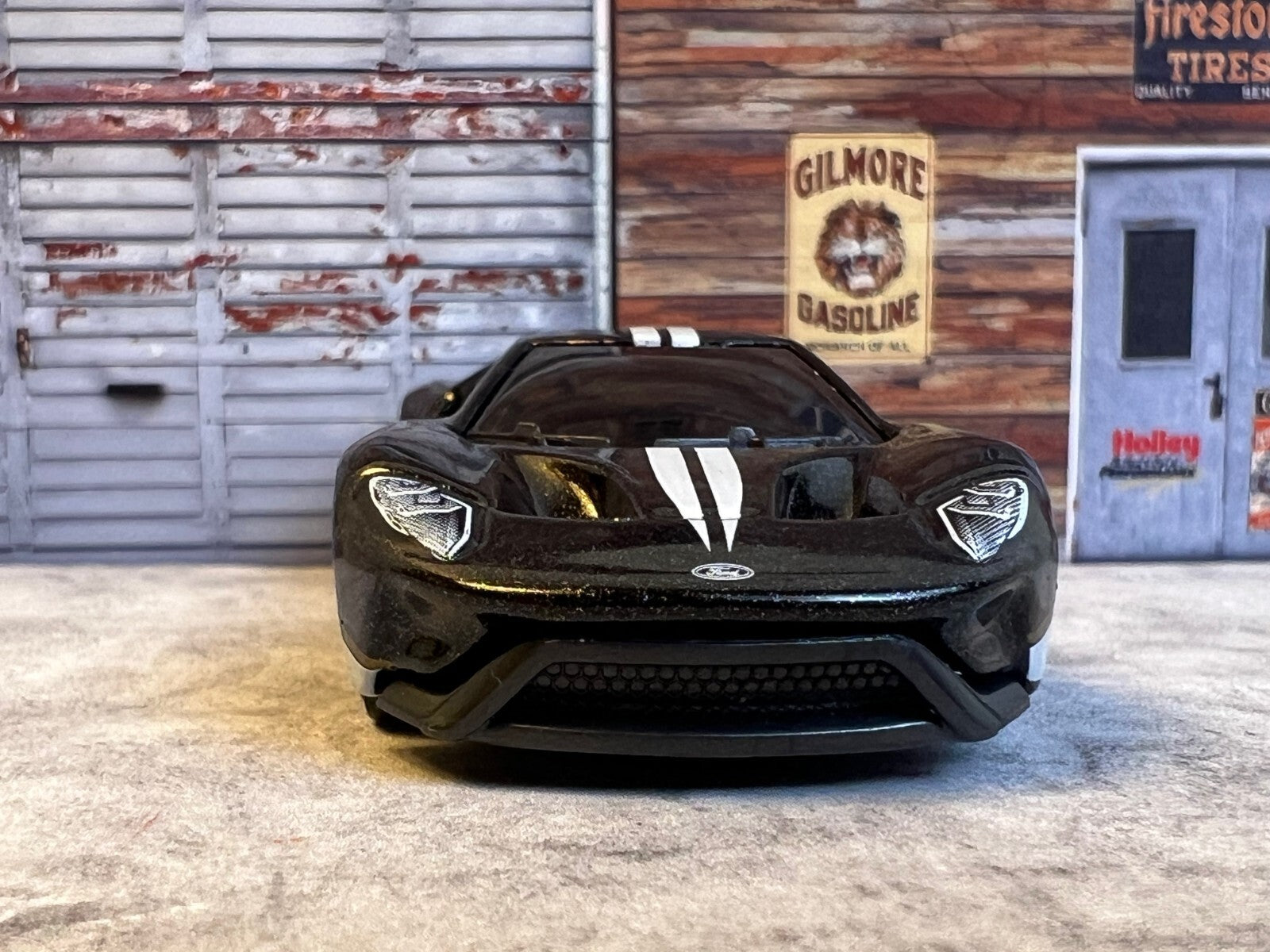 🇺🇸🇺🇸🇺🇸HOT WHEELS 17 FORD GT Then & Now Black C4 🇺🇸🇺🇸🇺🇸