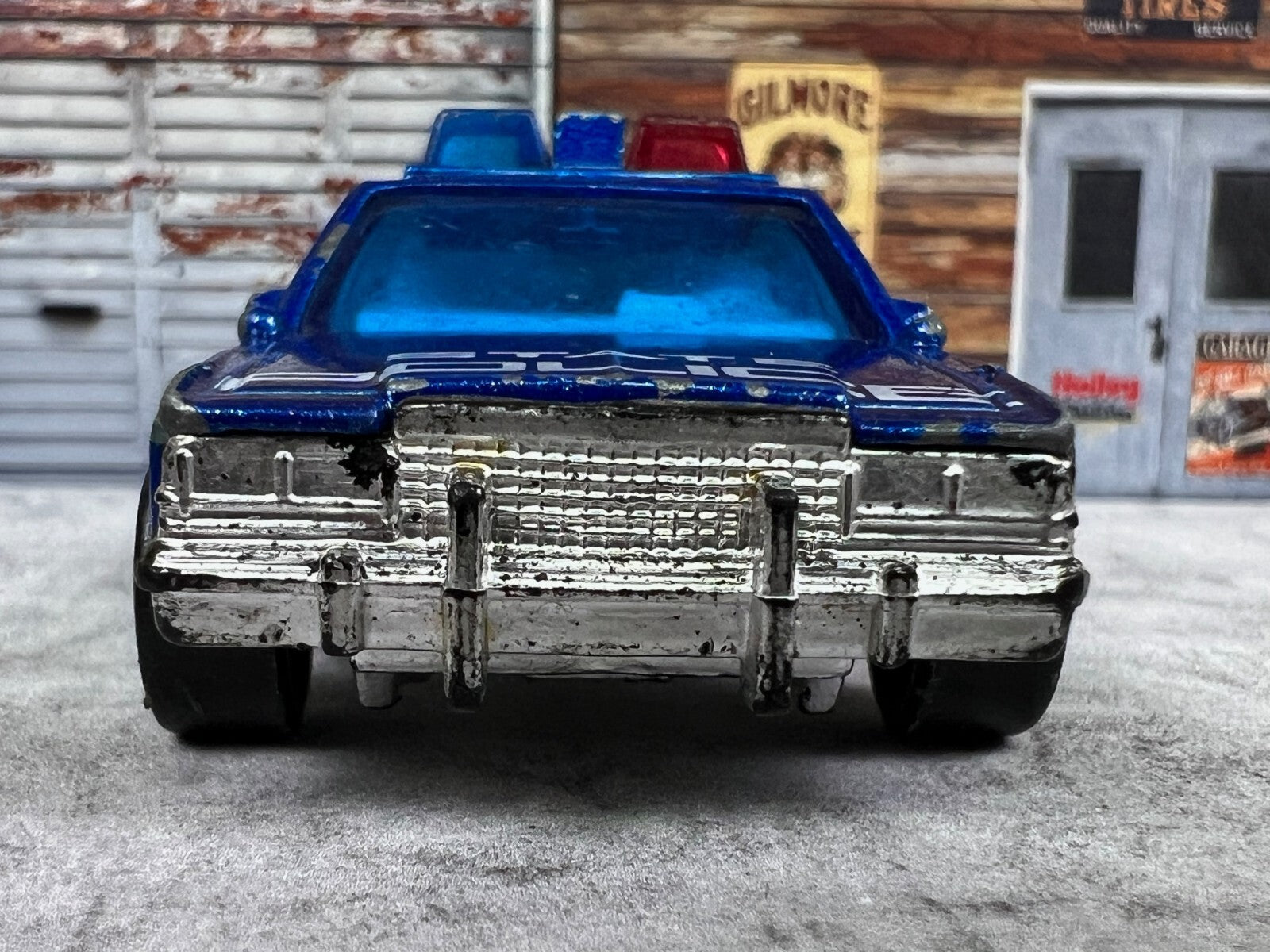 🔥🔥🔥Vintage 1987 Matchbox Ford LTD Blue State Police Car C1🔥🔥🔥