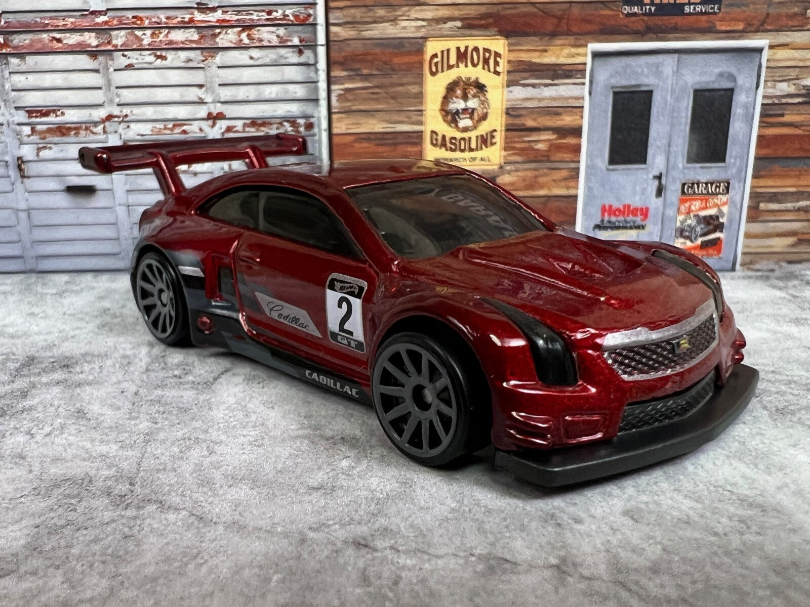 🇺🇸🇺🇸🇺🇸🇺🇸Hot Wheels '16 Cadillac ATS-V R Metal Red C8🇺🇸🇺🇸🇺🇸🇺🇸