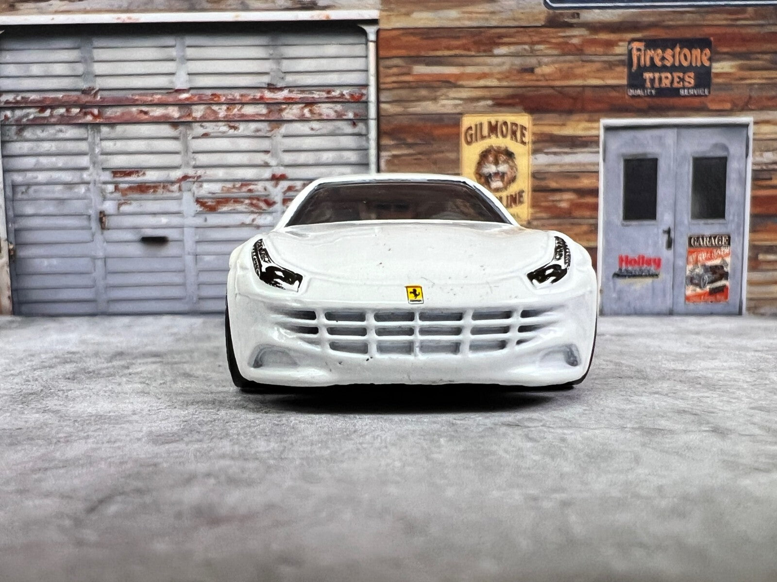 🇮🇹🇮🇹🇮🇹Hot Wheels Fleet White Ferrari FF Loose C1 1🇮🇹🇮🇹🇮🇹