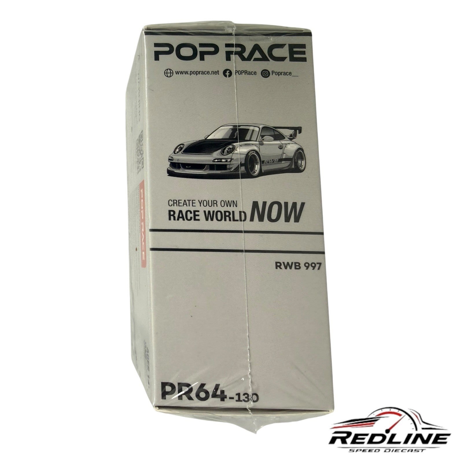 🇩🇪🇩🇪Poprace Silver Porsche RWB 997 Sealed 1:64 H15🇩🇪🇩🇪