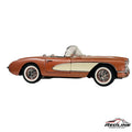 🇺🇸Danbury Mint 1:24 Chip Miller 1957 Corvette Aztec Copper w/Box C2🇺🇸