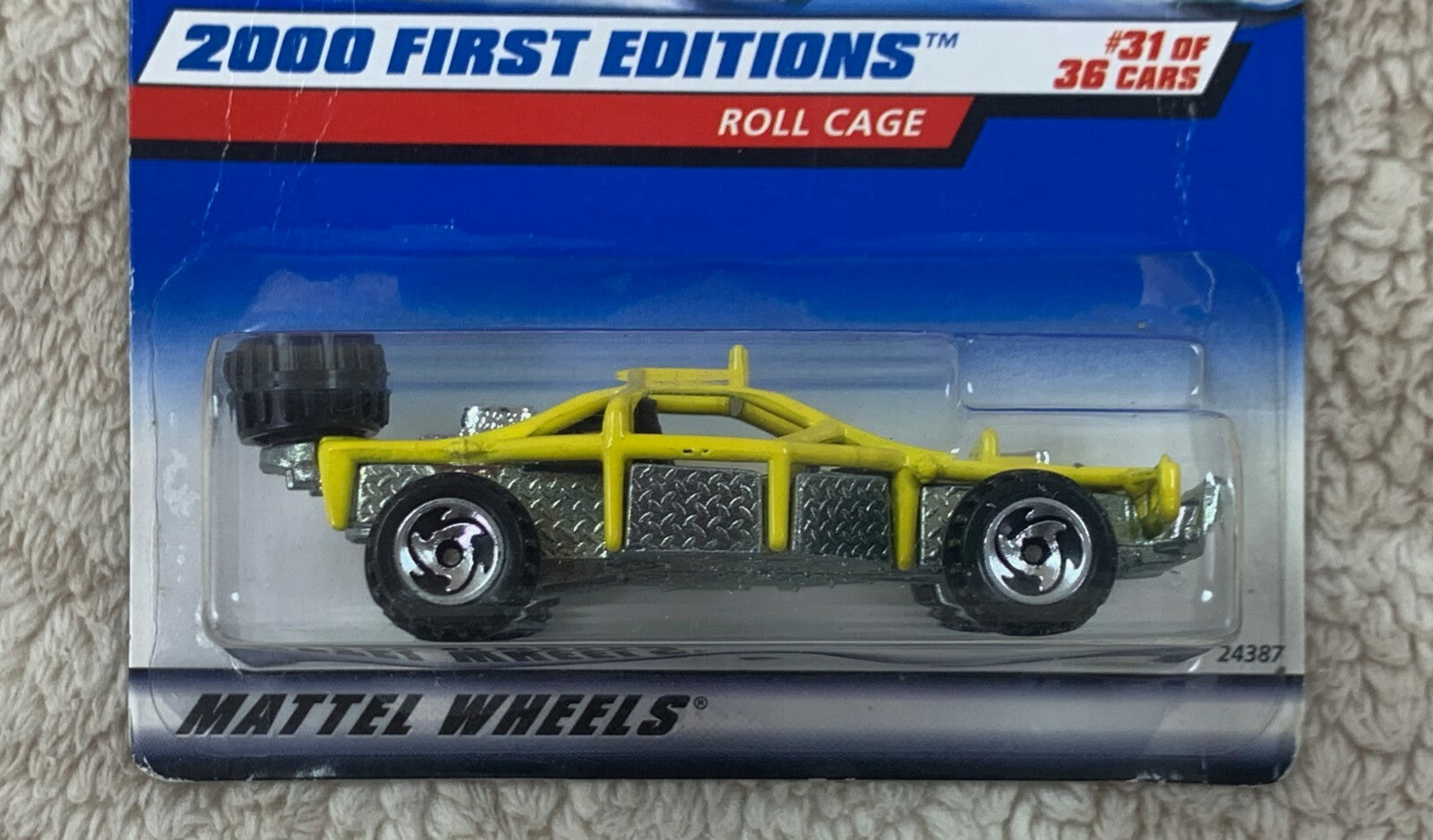 ***2000 Hot Wheels First Editions #31/36 Roll Cage Yellow Dune Buggy NEW  HW05**