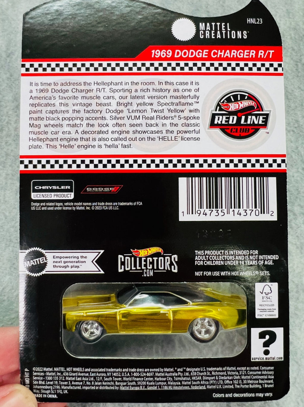 🇺🇸🇺🇸 Hot Wheels RLC Exclusive Gold 1969 Dodge Charger R/T H35🇺🇸🇺🇸