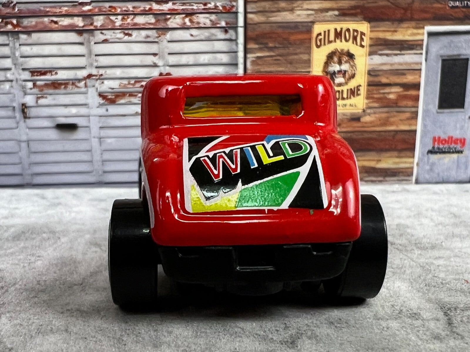 🔥🔥🔥🔥Hot Wheels 32 Ford UNO Red Mattel Games C15🔥🔥🔥🔥