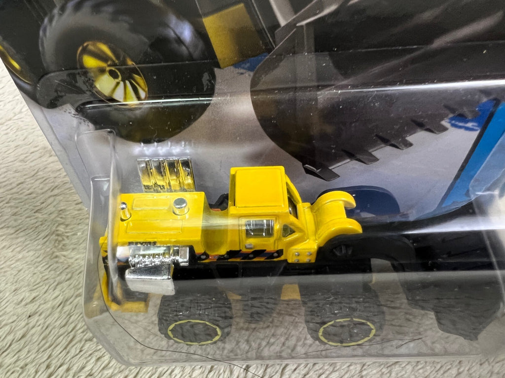 🔥🔥🔥🔥Hotwheels Wheel Loader Construction Vehicle Yellow HW City HW12🔥🔥🔥🔥