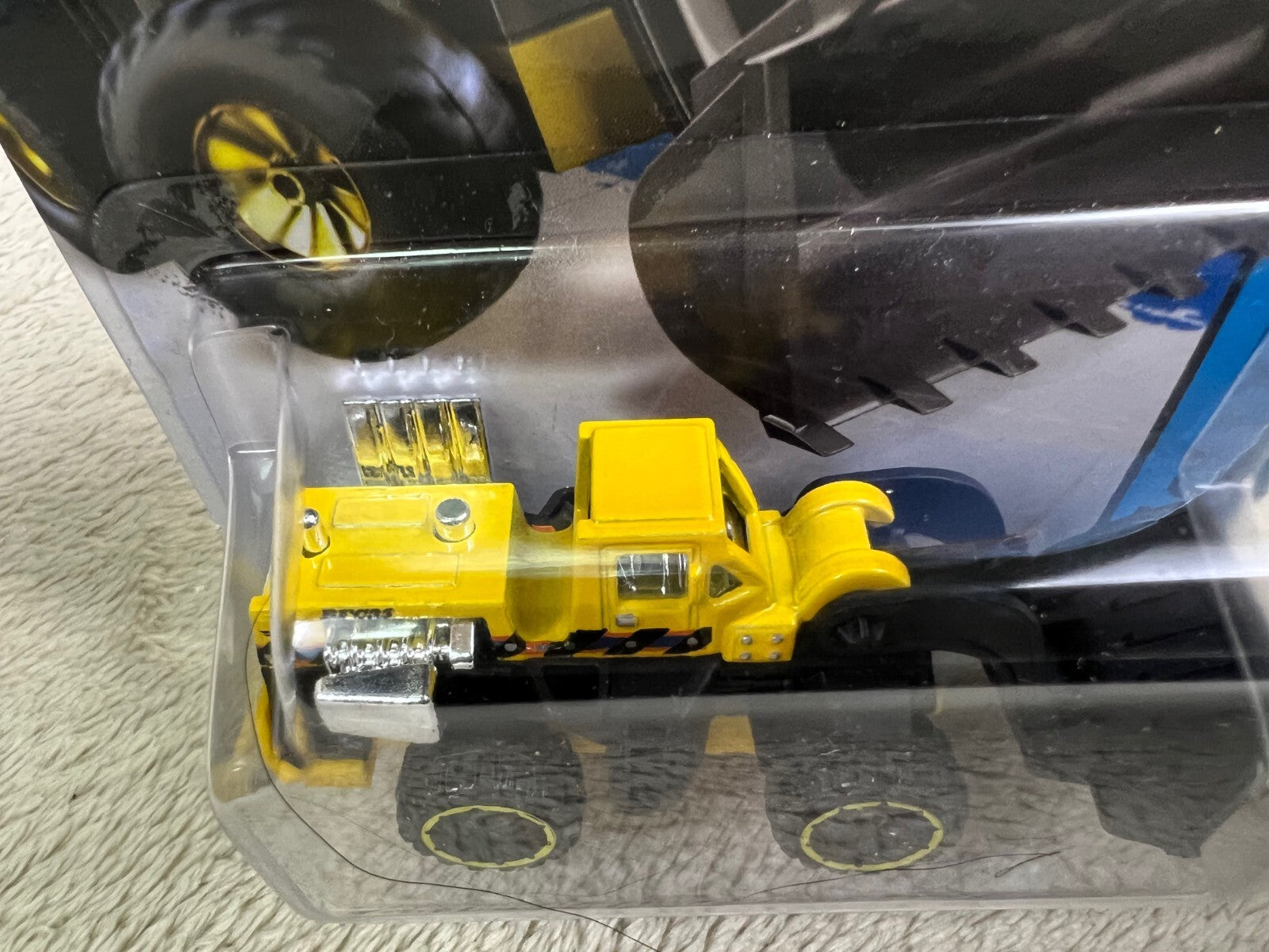 🔥🔥🔥🔥Hotwheels Wheel Loader Construction Vehicle Yellow HW City HW12🔥🔥🔥🔥