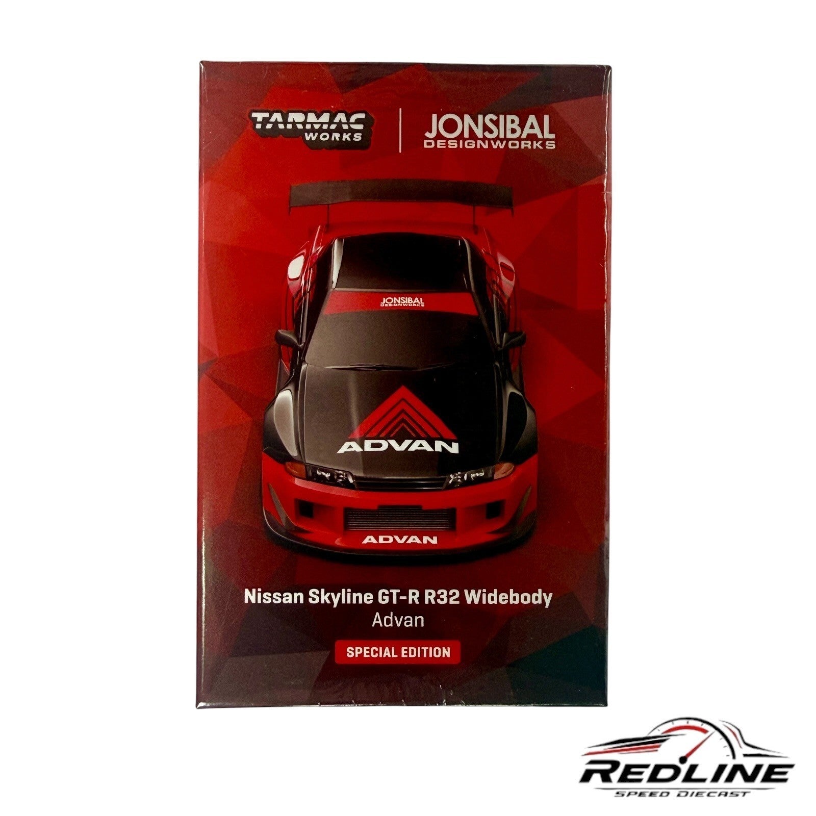 🎌Tarmac Nissan Skyline GT-R R32 Advan Widebody Jonsibal Design Works 1:64 H15🎌