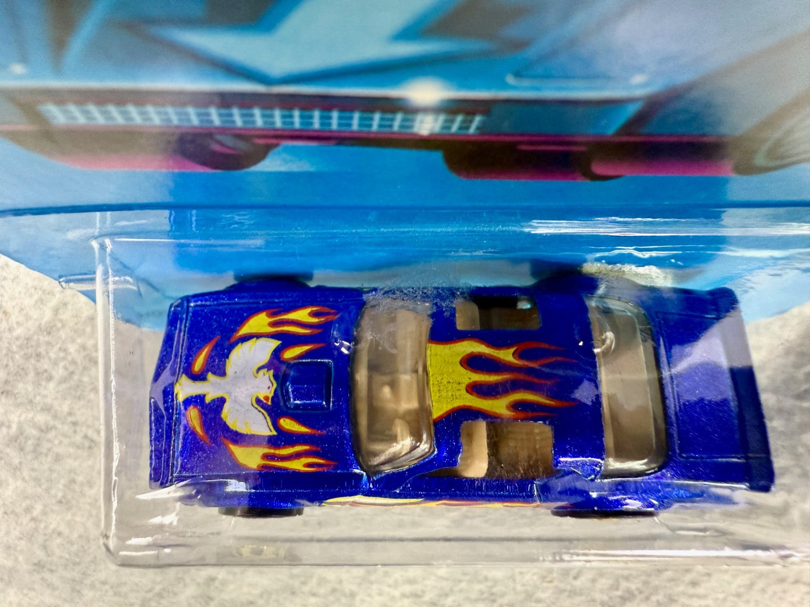 🦅🦅🦅Vintage Hot Wheels Speed Fleet Blue Hot Bird H22🦅🦅🦅