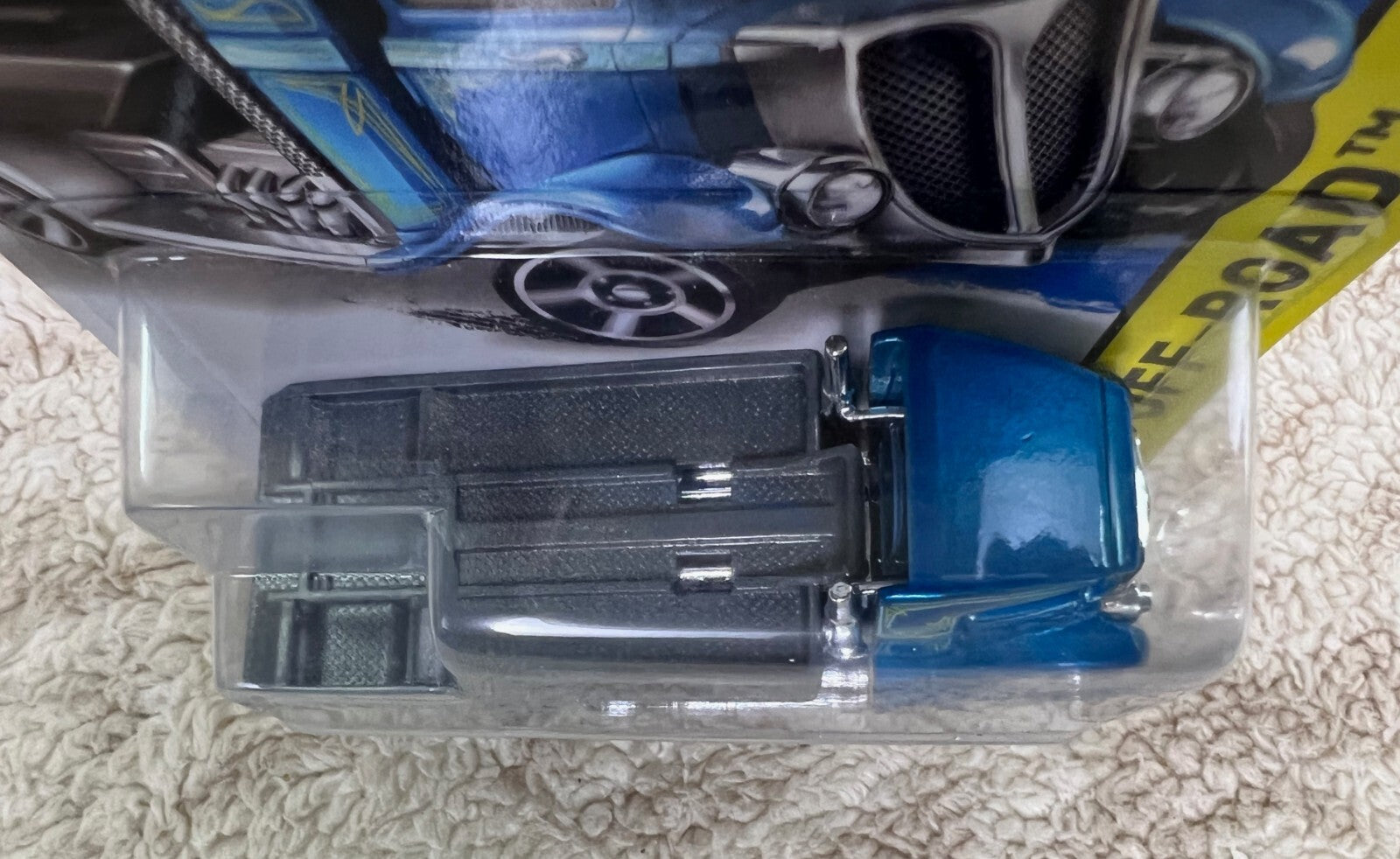 🔥🔥🔥🔥🔥2013 Hot Wheels Fast-Bed Hauler #105 Blue HW Off-Road HW12🔥🔥🔥🔥🔥
