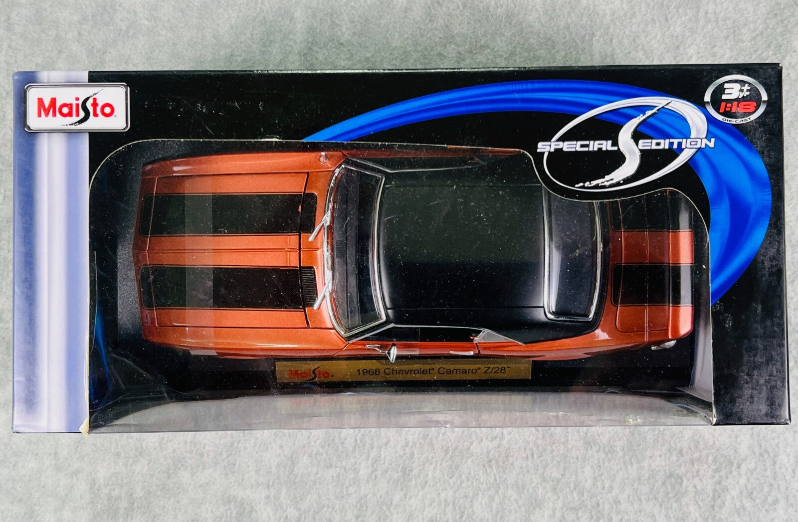 🇺🇸🇺🇸🇺🇸Maisto Special Edition 1968 Chevrolet Camaro Z-28 Orange🇺🇸🇺🇸🇺🇸