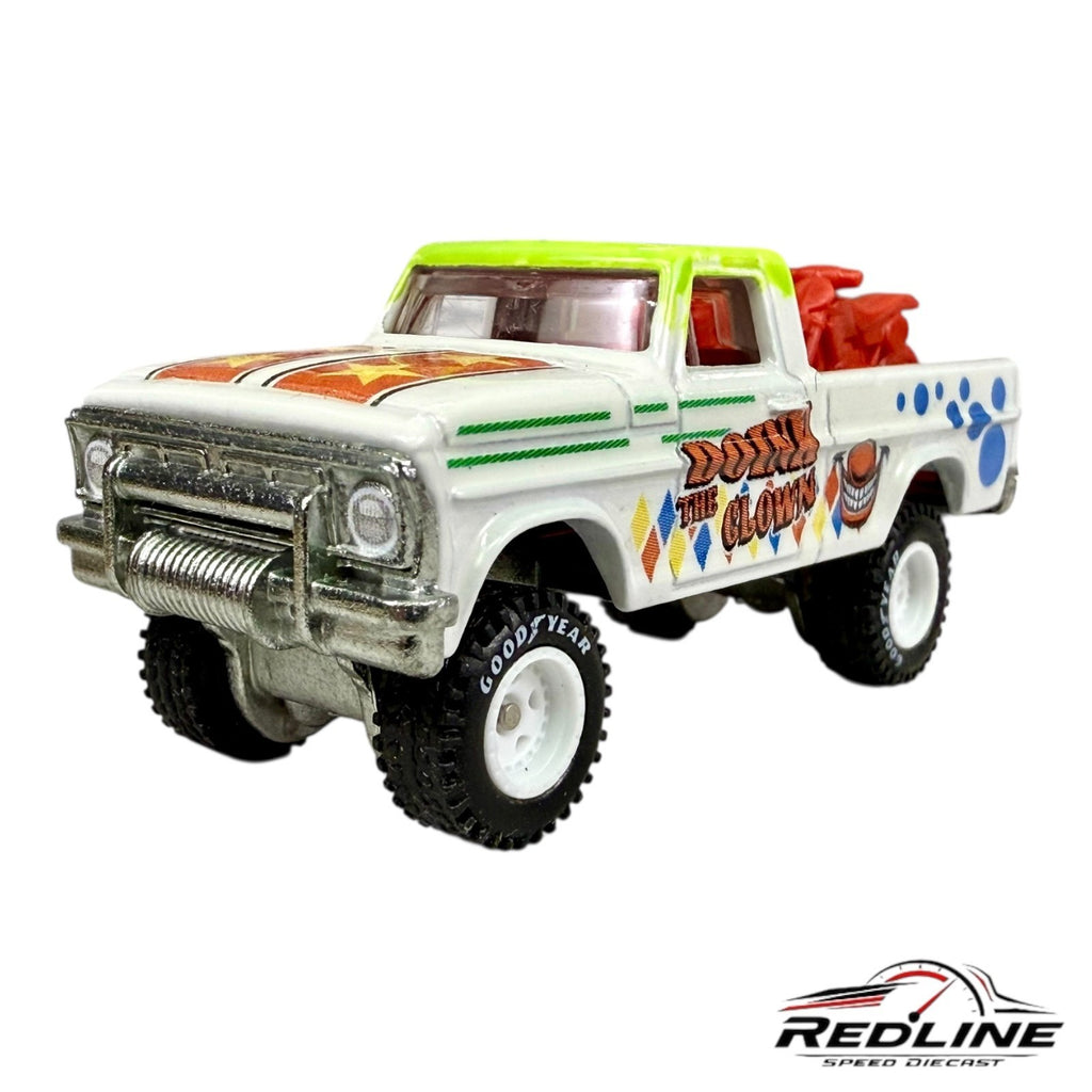 🇺🇸🇺🇸Hot Wheels Texas Drive 'em CUSTOM Doink Th Clown LOOSE 🇺🇸🇺🇸