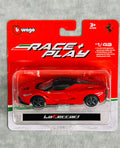 🇮🇹🇮🇹🇮🇹Bburago Race + Play Red LaFerrari New 1/43 HW22🇮🇹🇮🇹🇮🇹
