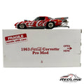 🏁🏁Danbury Mint 1963 Coca Cola Corvette Pro Mod 1:24 C2🏁🏁