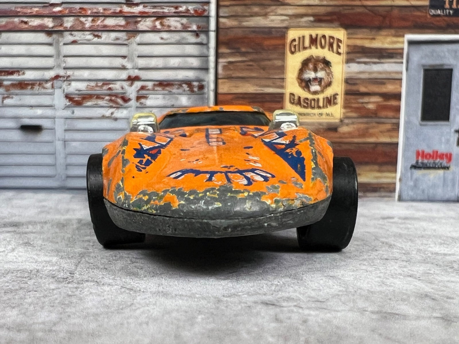 🔥🔥🔥Hot Wheels Redline Twinmill 1968 Orange Made In Hong Kong C1🔥🔥🔥