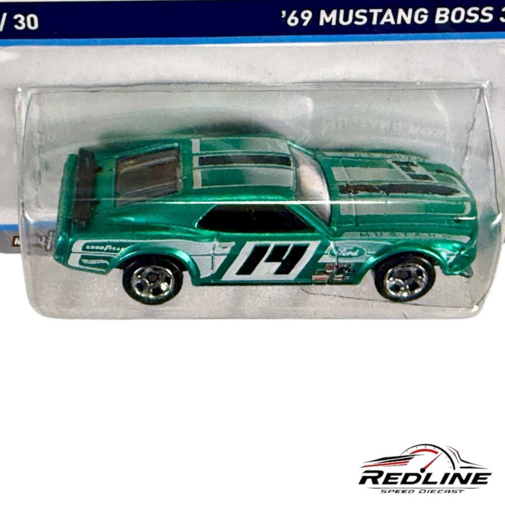 🇺🇸Hot Wheels Spectrafrost Cool Classics '69 Mustang Boss 302 H13🇺🇸