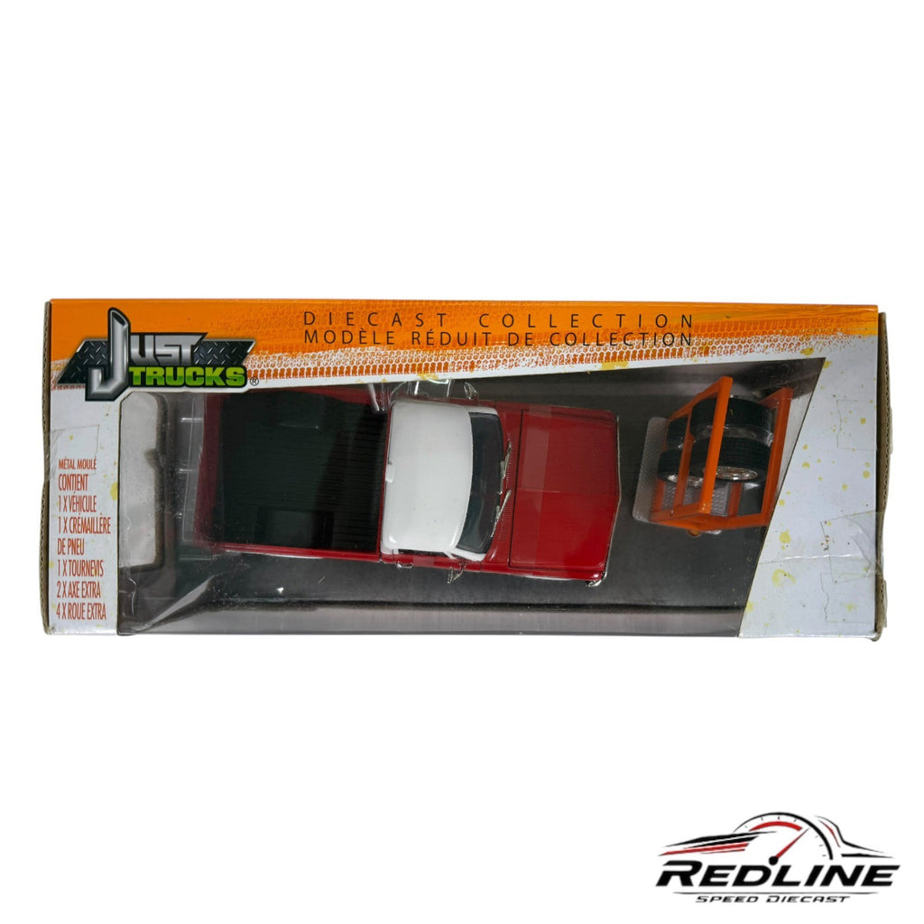 🇺🇸Jada Just Trucks 1972 Chevrolet Cheyenne Red/White 1:24🇺🇸