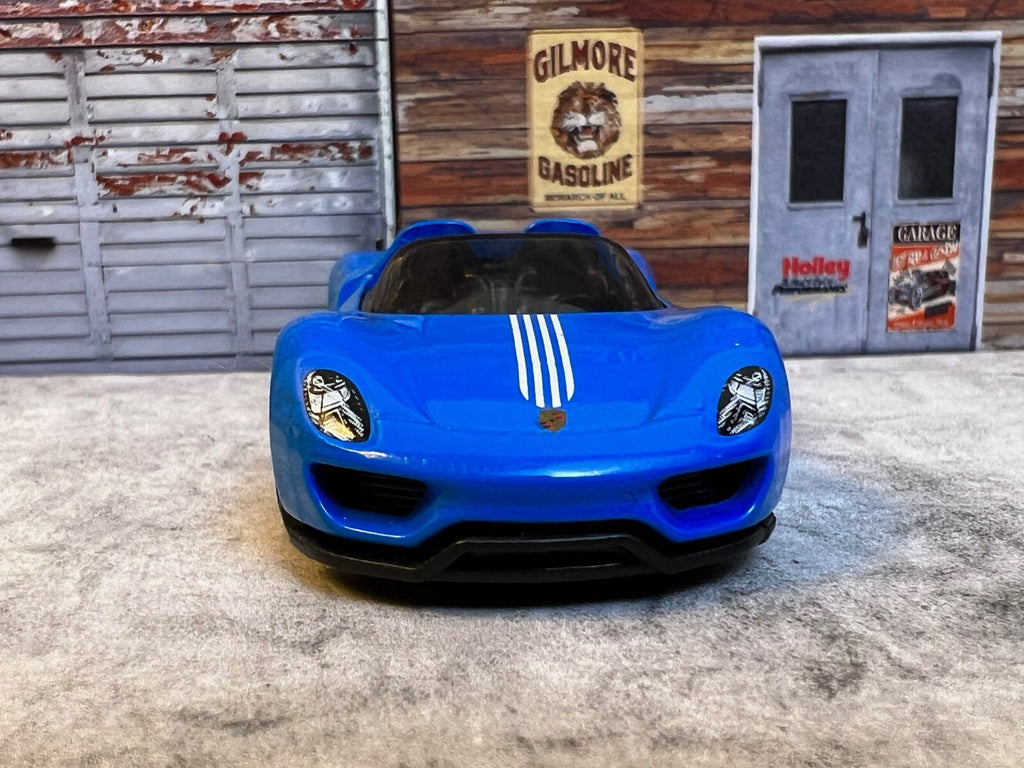 🇩🇪🇩🇪🇩🇪Hot Wheels Porsche 918 Spyder Light Blue C6🇩🇪🇩🇪🇩🇪