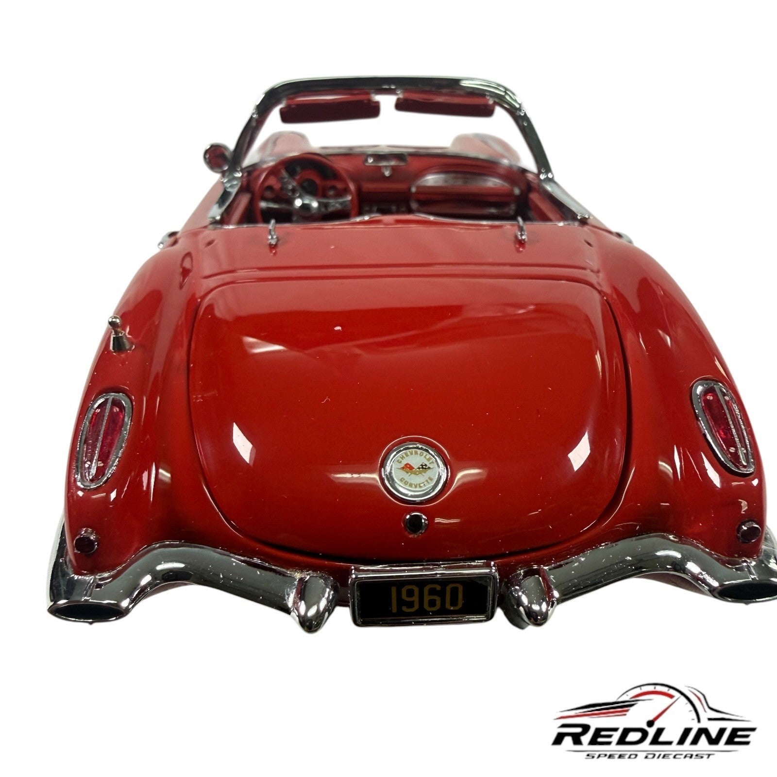 🇺🇸Danbury Mint Limited Edition 1960 Corvette Red 1:24 D1🇺🇸