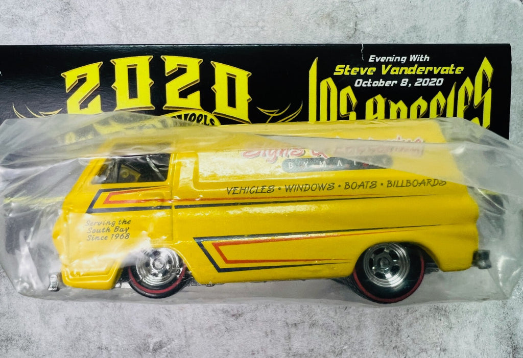 🔥🔥Hot Wheels 34th Annual Collectors Convention '66 Dodge A100 Yellow🔥🔥