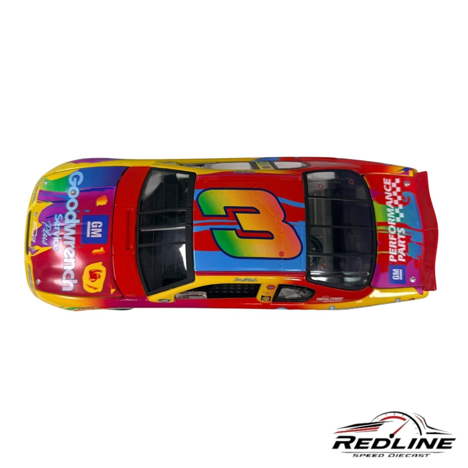 🏁Revell Dale Earnhardt #3 GM Goodwrench Service Plus Peter Max 1:18 C3🏁