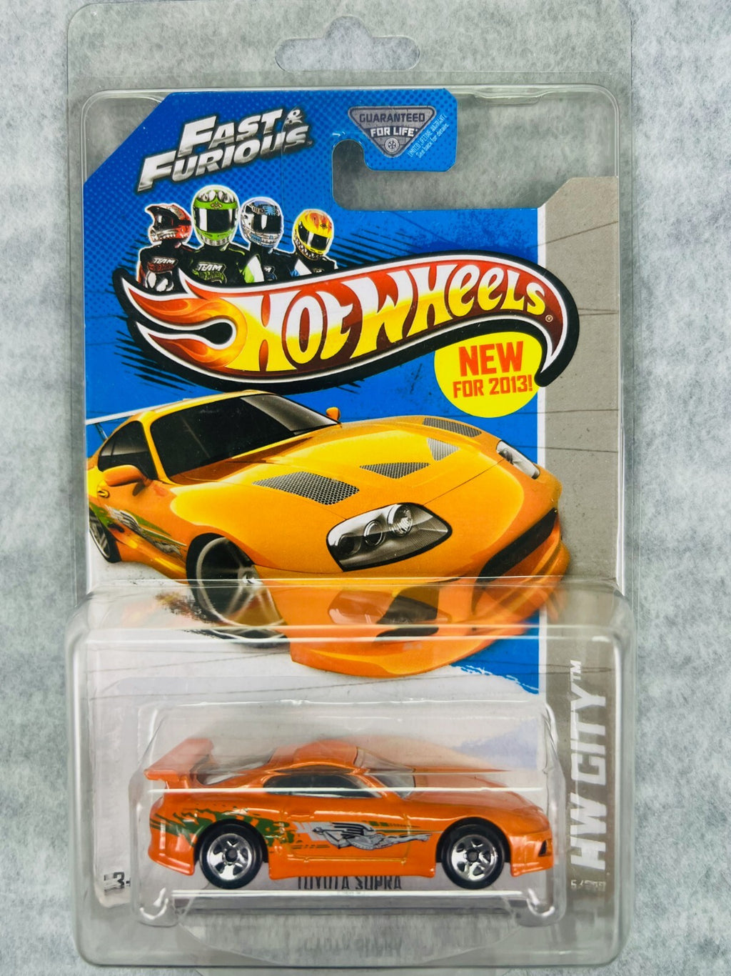 🔥Hot Wheel TOYOTA SUPRA HW City Fast & Furious Orange Street Power #5/250 H14🔥