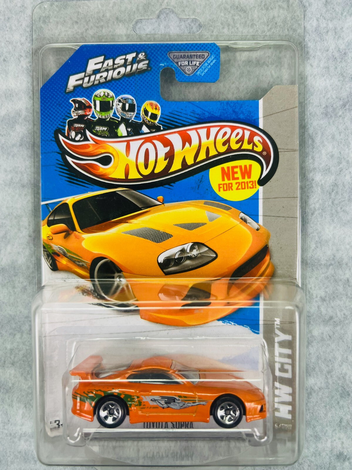 🔥Hot Wheel TOYOTA SUPRA HW City Fast & Furious Orange Street Power #5/250 H14🔥