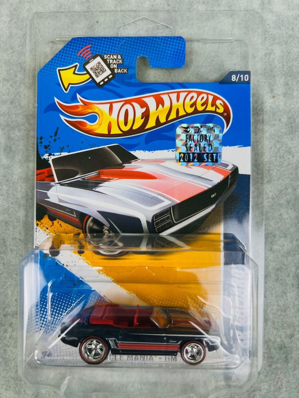 🇺🇸Hot Wheels SUPER Treasure Hunt '69 CHEVY CAMARO FACTORY SEALED H31🇺🇸