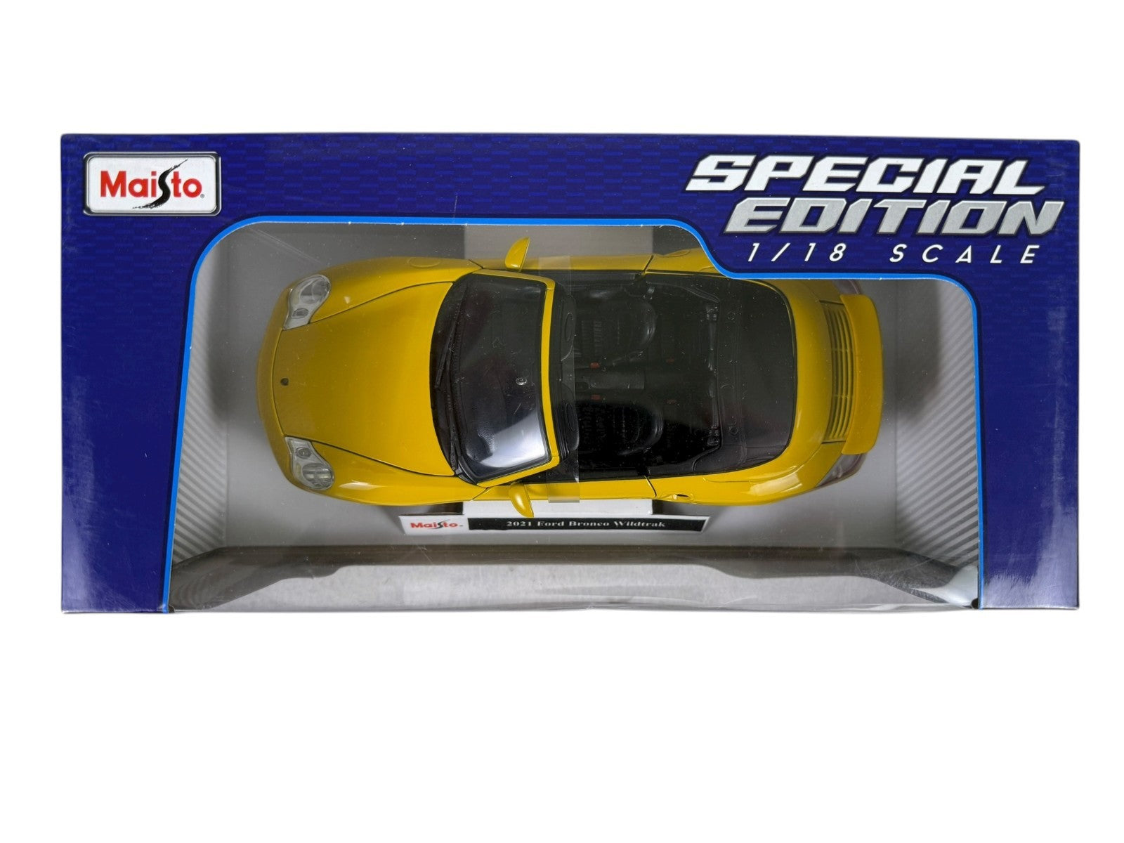 🇩🇪🇩🇪Maisto Porsche 911 Turbo Cabriolet Yellow 2003 1:18 AH🇩🇪🇩🇪
