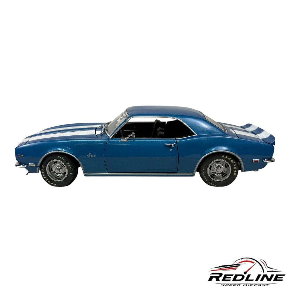 🔥🔥🔥Exact Detail 1968 Chevrolet Camaro Z/28 Blue 1:18 C3🔥🔥🔥