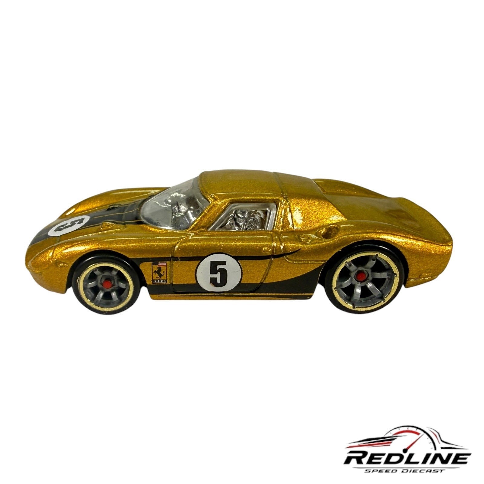 🇮🇹🇮🇹Hot Wheels Ferrari Racer 250 LM Gold LOOSE 1:64🇮🇹🇮🇹