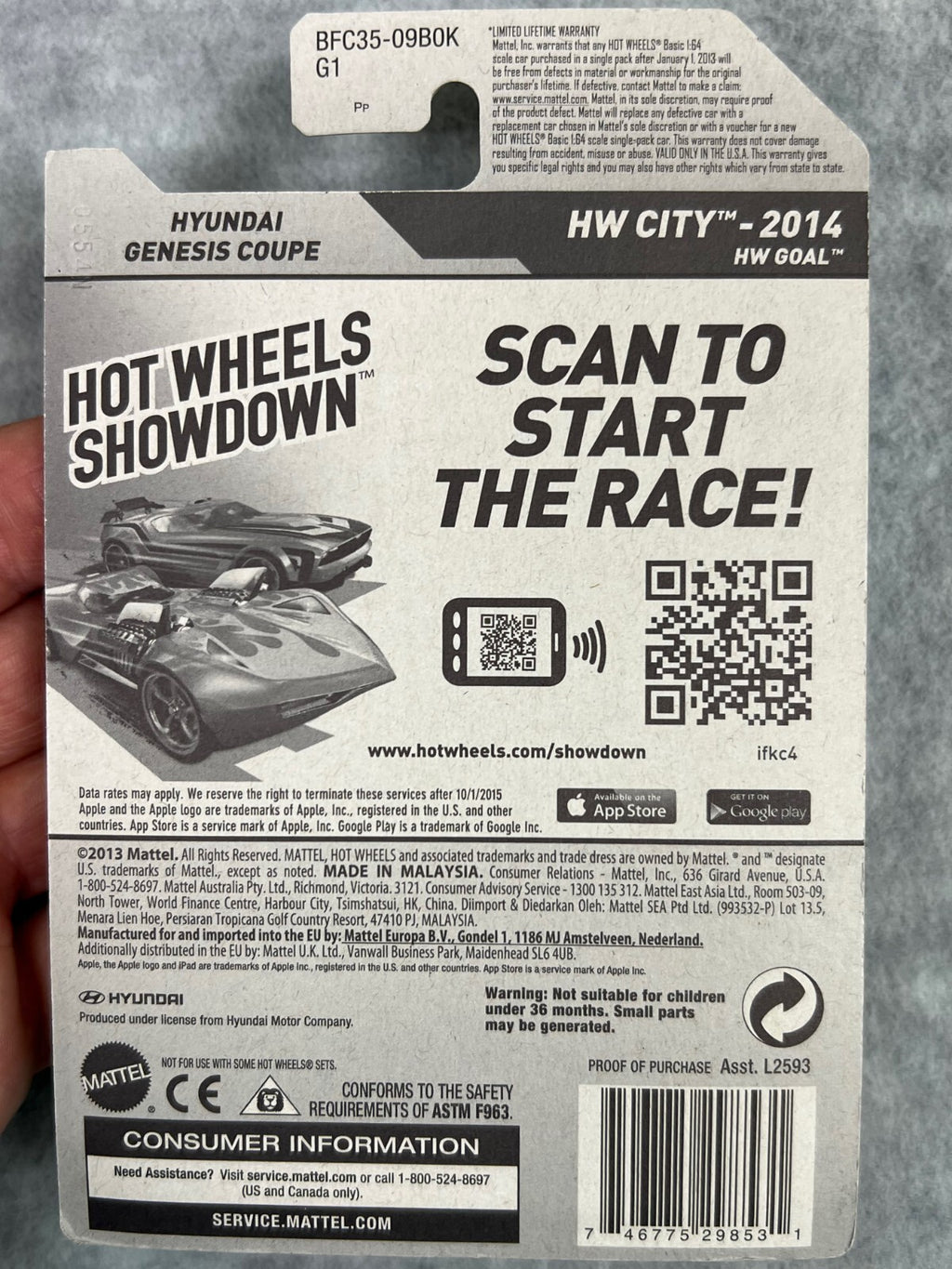 ⚽️⚽️⚽️Hot Wheels HW City Hyundai Genesis Coupe HW Goal HW21⚽️⚽️⚽️