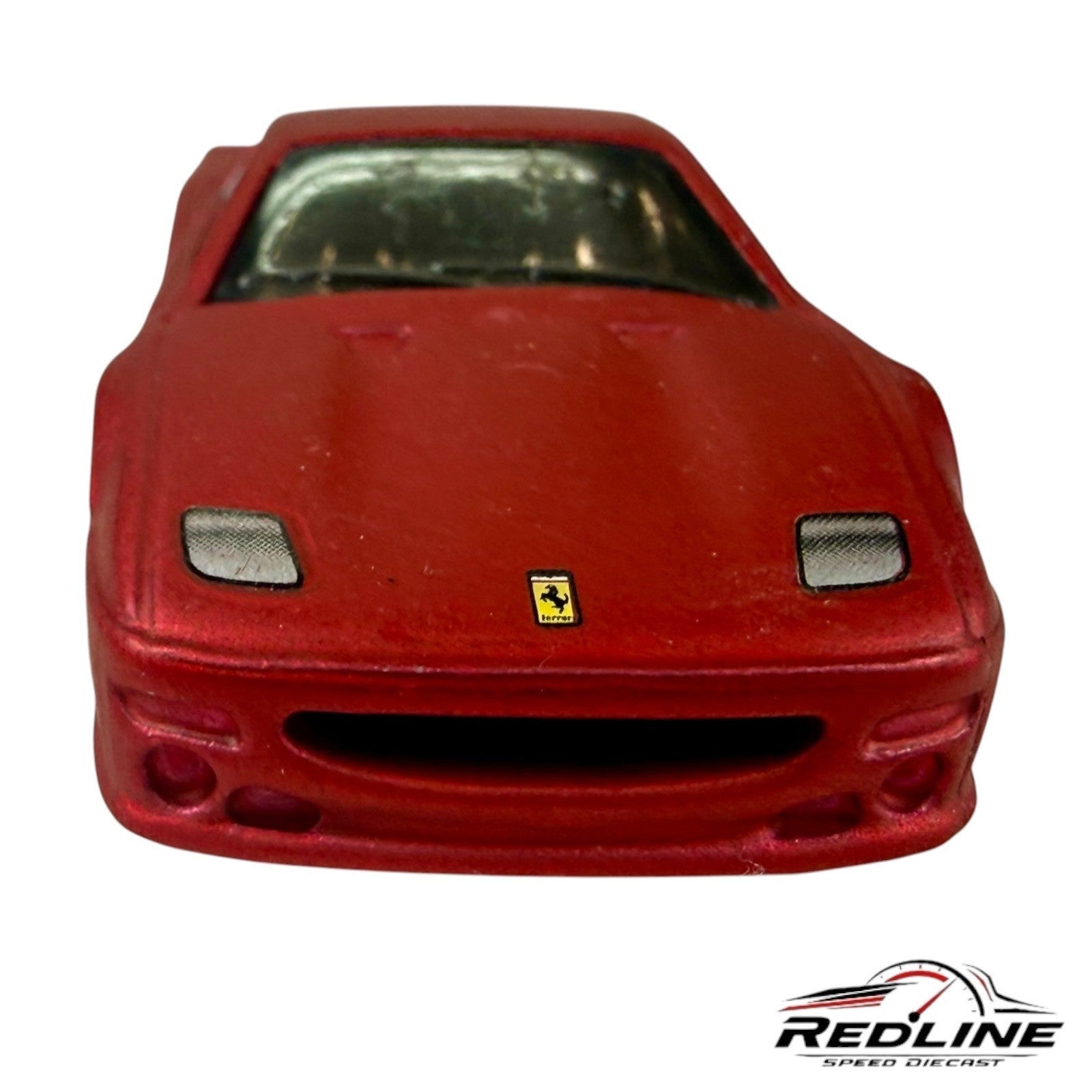 🇮🇹🇮🇹Hot Wheels 2007 Ferrari Racer Ferrari F512M Satin Red LOOSE C5🇮🇹🇮🇹