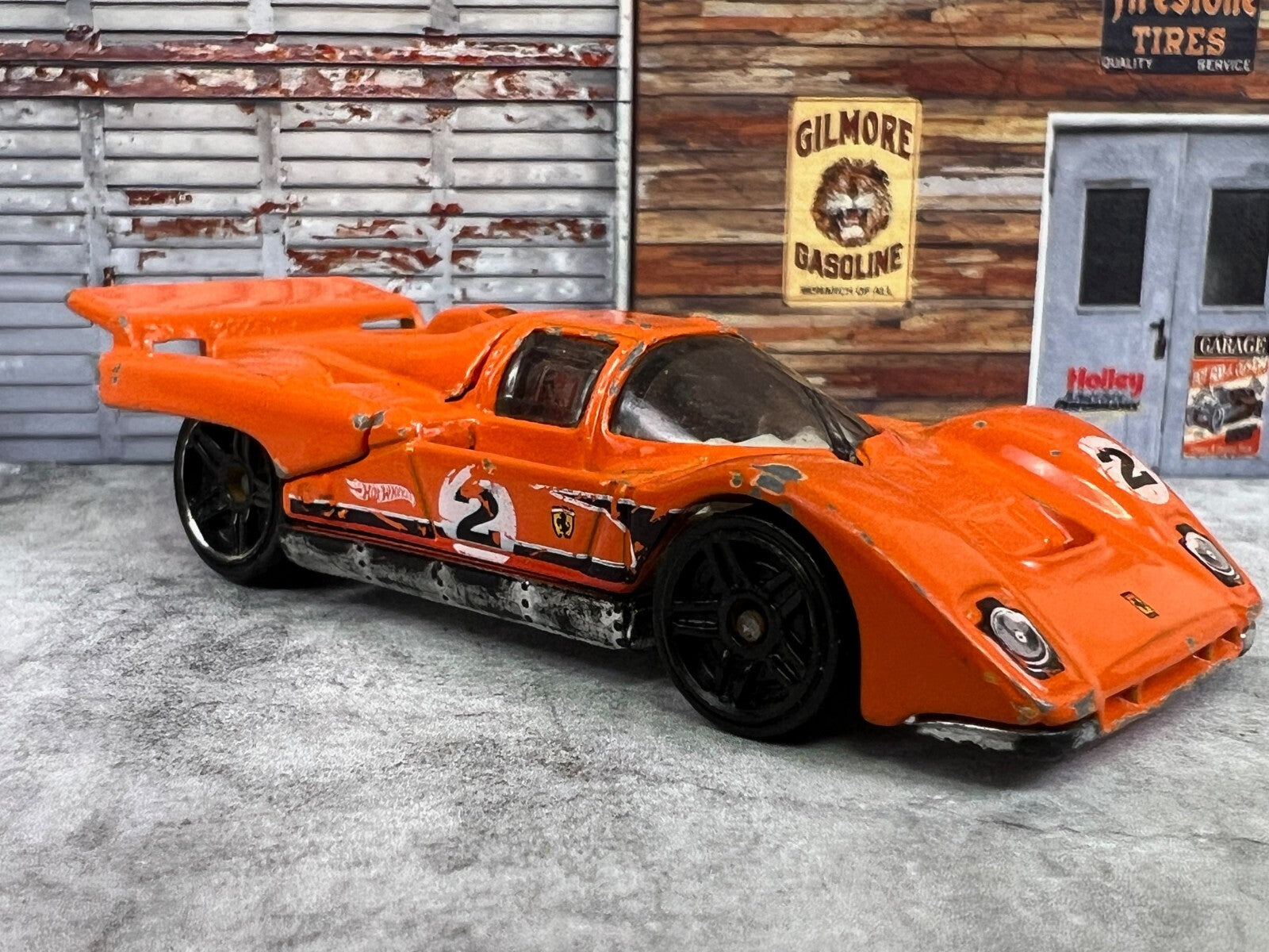 🇮🇹🇮🇹🇮🇹🇮🇹Hot Wheels Ferrari 512M J3246 #2 Orange C9🇮🇹🇮🇹🇮🇹🇮🇹